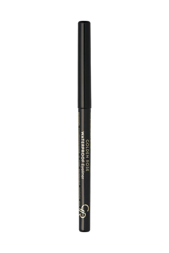 GOLDEN ROSE Waterproof Automatic Eyeliner No: 01 Black - Asansörlü Göz Kalemi - 2