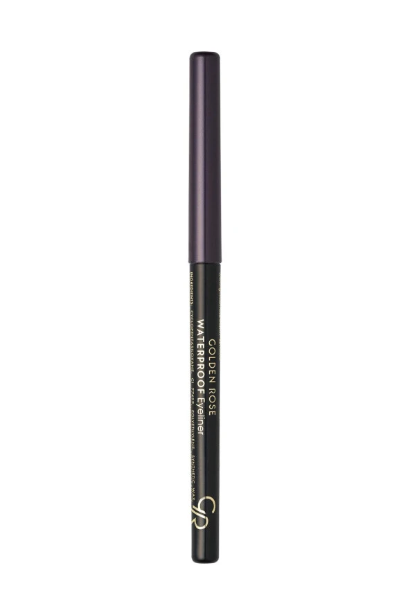 GOLDEN ROSE Waterproof Automatic Eyeliner No: 02 Dark Plum - Asansörlü Göz Kalemi - 2