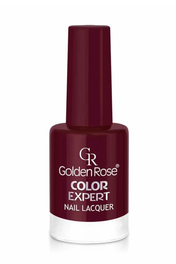 GOLDEN ROSE Color Expert Nail Lacquer No: 34 Blackcherry - Geniş Fırçalı Oje