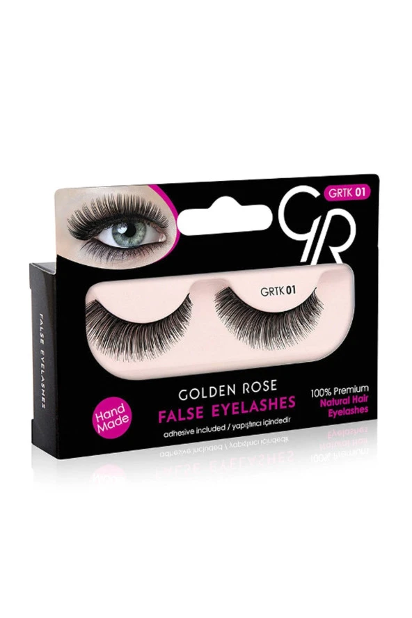 GOLDEN ROSE False Eyelashes No:1 - Takma Kirpik