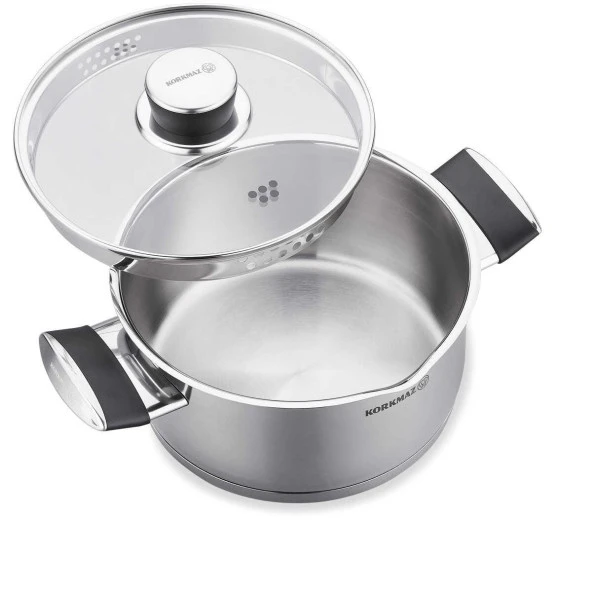 Korkmaz A2081 Pera Tencere 20X10 Cm - Resim 5