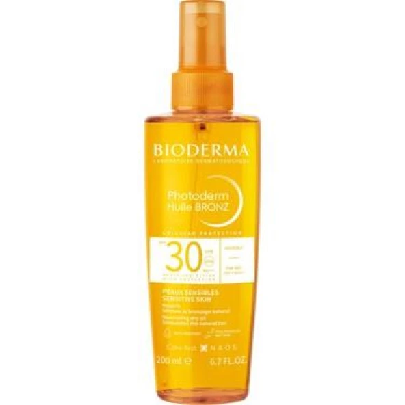 Bioderma Photoderm SPF30 Huile Bronz 200 ml