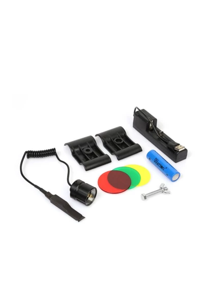 Watton Özel Sarı Renk Tfek Feneri Wt-204 - 4