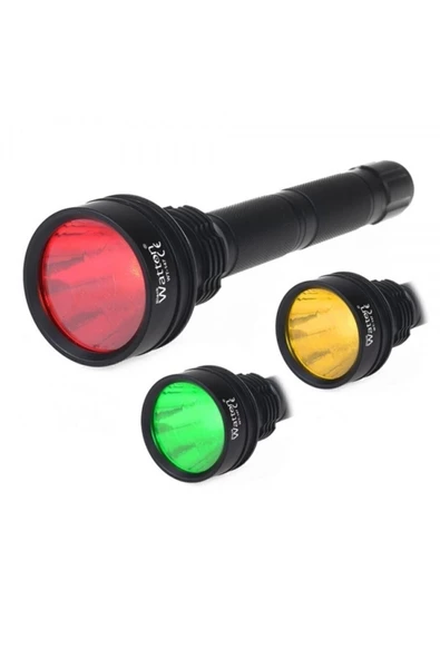Watton Güçlü Profesyonel Tüfek Feneri Wt-147 - 3