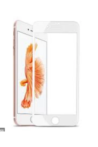 Lims Apple Iphone 6 /6s 5d Full Ekran Nano Ekran Koruyucu Cam Beyaz