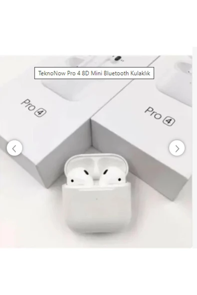 OnDİTech Pro 4 Mini Yeni Nesil Kablosuz Bluetooth Kulaklık 5.0 Versiyon - 3