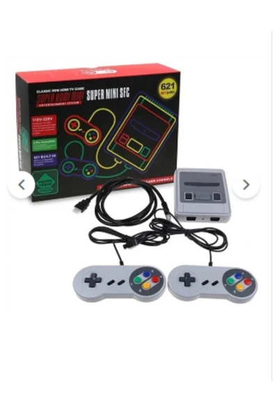 ONREZ Yeni Nesil Hdmı Süper Mini 621 Nostalji Oyunlu Atari Gameboy & Gamebox Oyun Konsolu - 2
