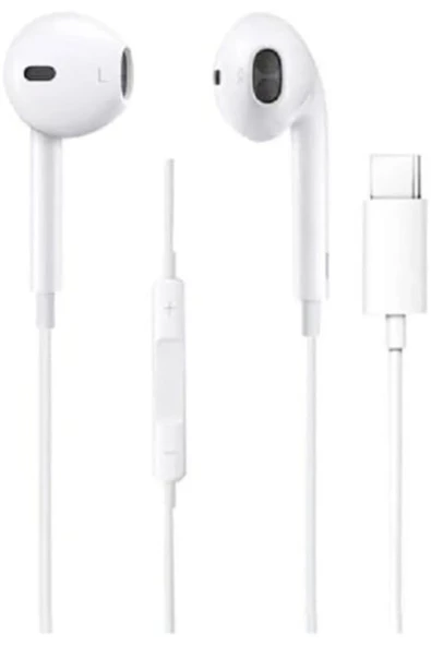 BUBE iPhone 15 Pro Max Uyumlu Type-c Kablolu Tak Çalıştır Yeni Nesil Kulaklık