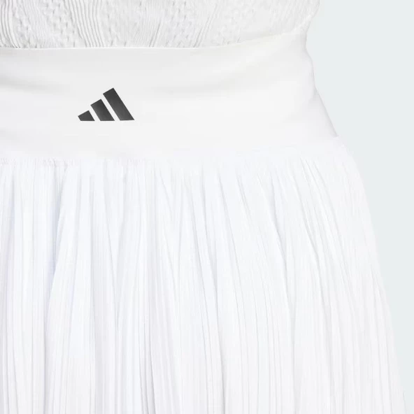 Adidas IT4687 Tennİs Pro Pleated Aeroready Kadın Beyaz Tenis Etek - 6
