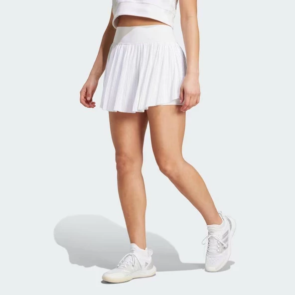 Adidas IT4687 Tennİs Pro Pleated Aeroready Kadın Beyaz Tenis Etek - 3
