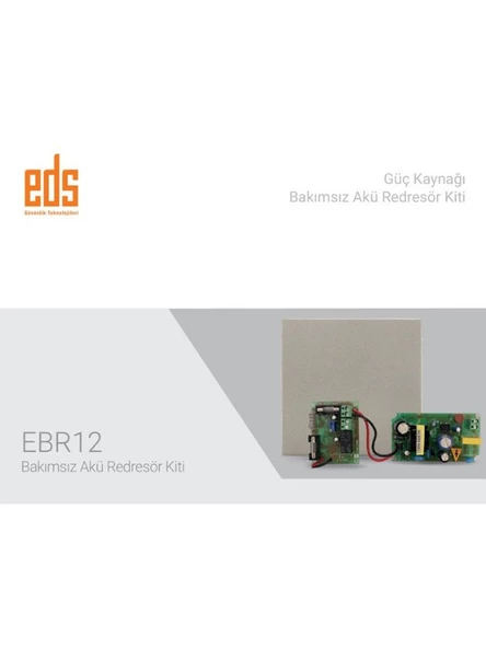 EDS EBR-12M 12V Bakımsız Akü Redresör Kiti - 5