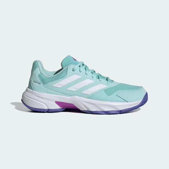 Adidas ID5712 Courtjam Control 3 Kadın Mavi All Court Tenis Ayakkabısı