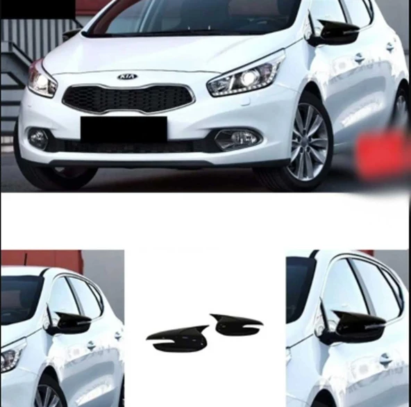 Kia Ceed 2012-2017 SİNYALLİ Yarasa / Batman Ayna Kapağı