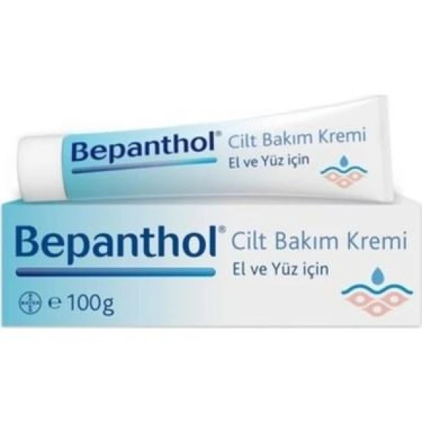 Bepanthol El ve Yüz İçin Nemlendirici Cilt Bakım Kremi 100 gr