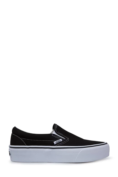 VANS KADIN UA Classic Slip-On Platform SPOR AYAKKABI VN00018EBLK1