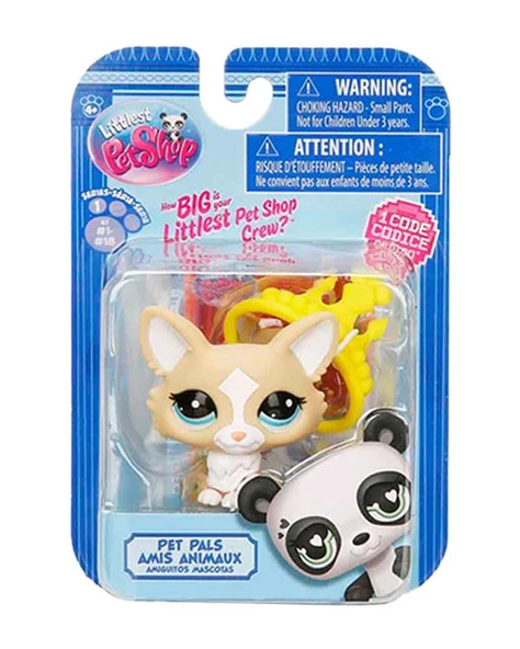 Littlest Pet Shop Minişler Tekli Paket S1 Corgi Köpek 12