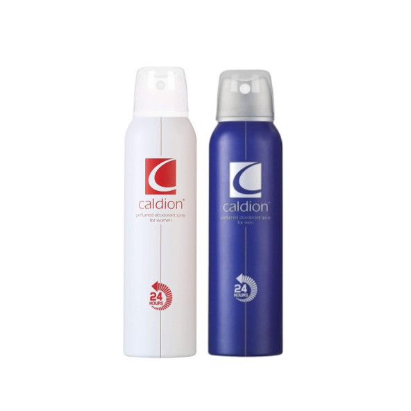 Caldion Classic Kadın Sprey Deodorant 150 ML+Caldion Classic Erkek Sprey Deodorant 150 ML