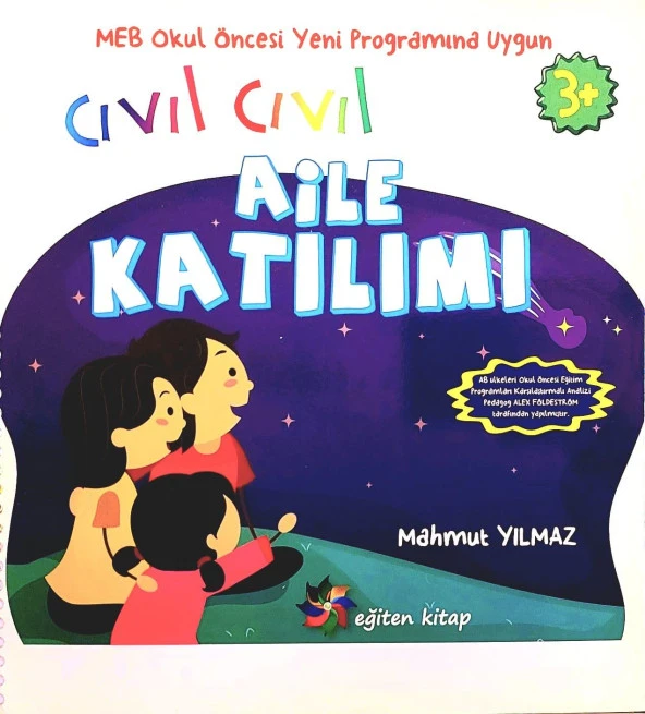 3+ Eğlenceli Etkinlikli Eğitim Seti - Benim İlk Kelimelerim - Cıvıl Cıvıl Eğitim Seti - 3