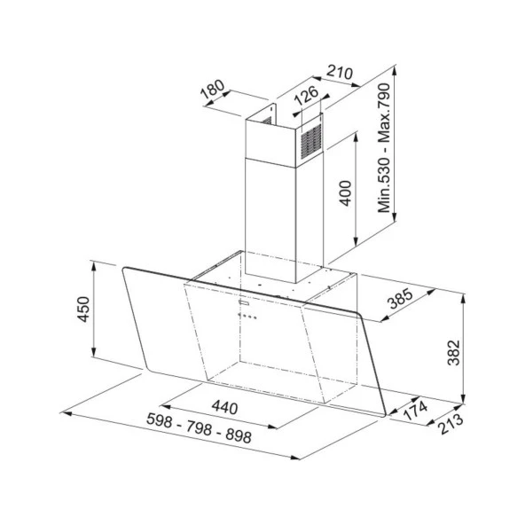 Franke Ankastre Set Siyah (FPJ 915 V BK A-FHNS 905 4G TC B-FSL 86 H BK-FSL 20 MW BK) - 6