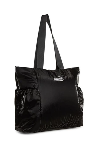 Puma Core Up Large Shopper 090650 01 Kadın Omuz Çantası Siyah