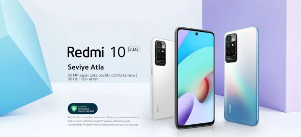 Xiaomi Redmi 10 2022 Blue 128 GB 4+2 GB Yenilenmiş Ürün (B Kalite) - 2