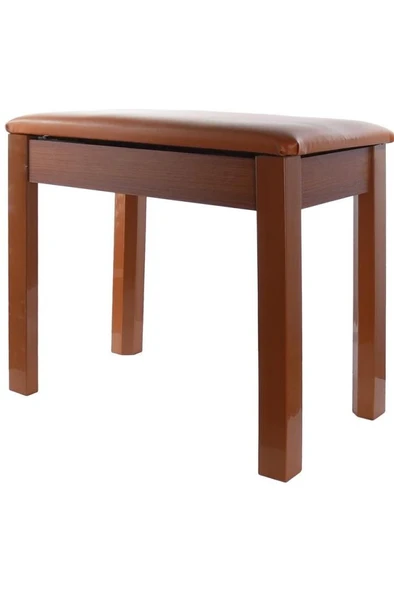 Midex TBX-144OR Üst Kalite Piyano Taburesi Gizli Bölmeli Turuncu Renk (32x54x48) - Resim 4