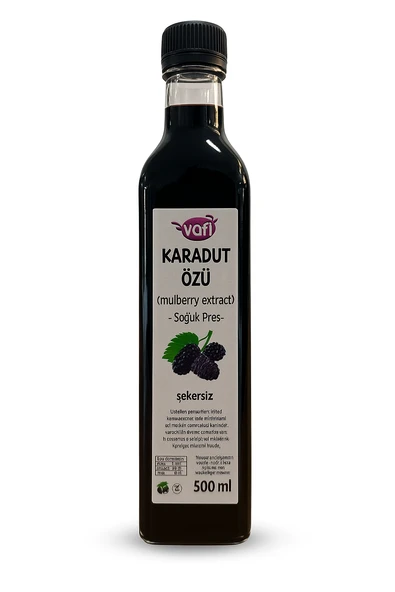 Vafi Öz Serisi Karadut Özü 700 gr (500 ml)