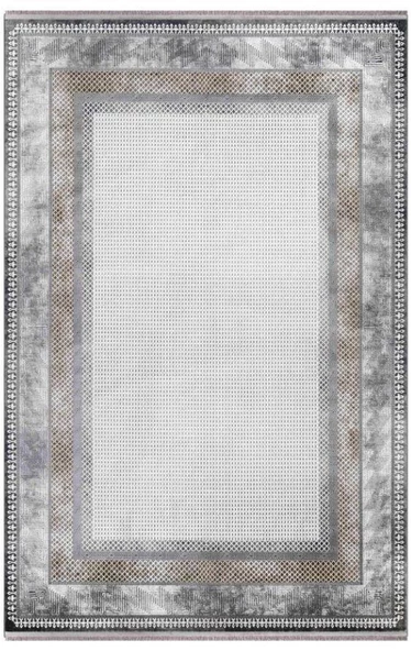 Vivaldi Elegance 1063 Gri Serisi Akrilik Salon Oturma Yatak Odası Halısı