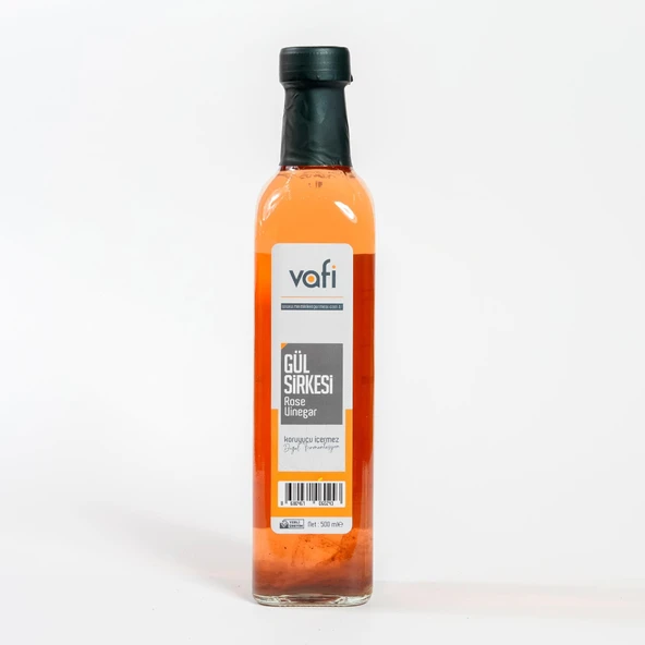 Vafi Sirke Serisi Gül Sirkesi 500 ml
