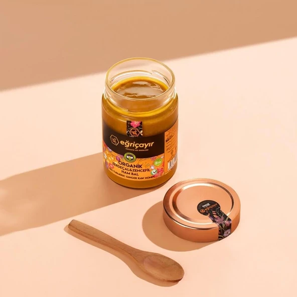 Eğriçayır Organik Zerdeçal-Zencefil-Hambal Karışımı 415 gr - 2