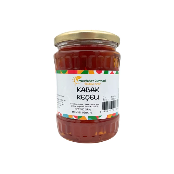 Kabak Reçeli 700 gr MG