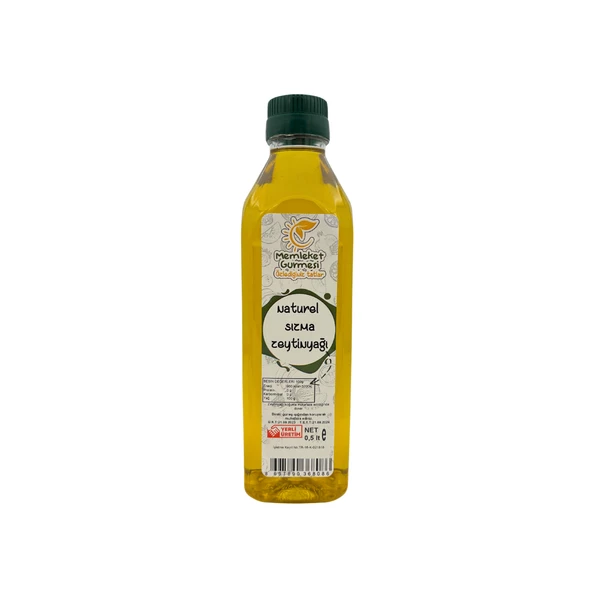 Naturel Sızma Zeytinyağı 0.5 lt MG