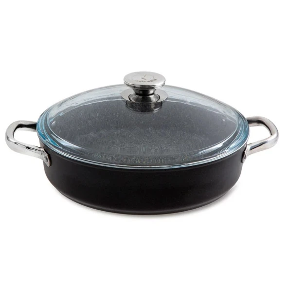 Jumbo Darci Black 7 Parça Granit Tencere Seti - 4