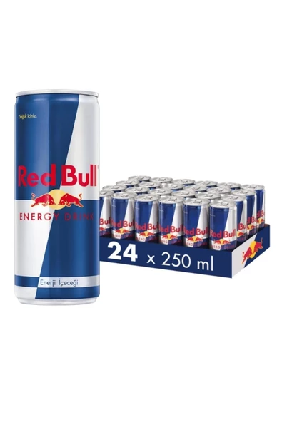 Red Bull Enerji İçeceği 250 ml x 24 Lü