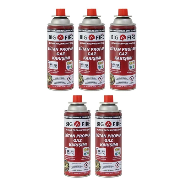 Big Fire Power 227gr Valfli Gaz Kartuşu - 11