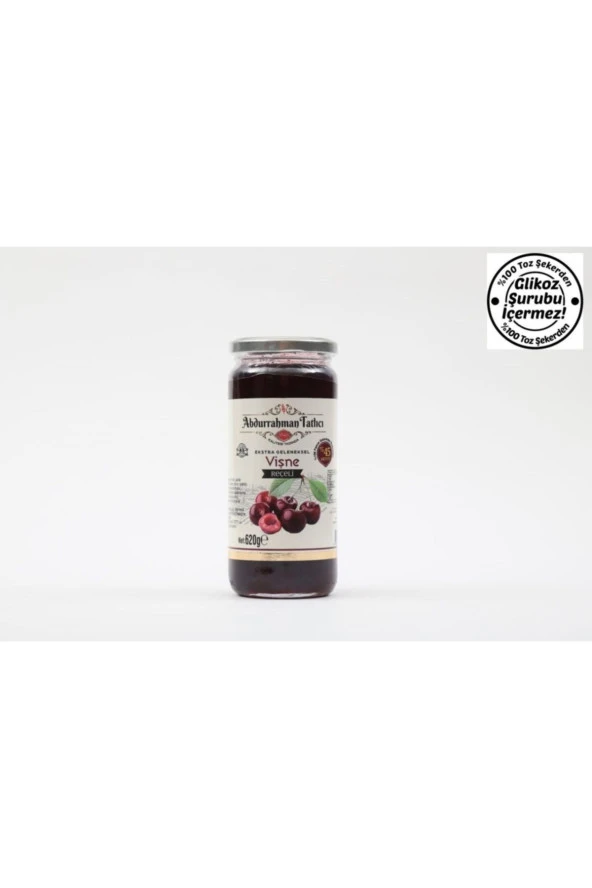 Abdurrahman Tatlıcı Vişne Reçeli Cam 620 Gr.