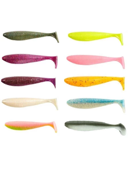 Lucky John Joco Shaker 3.5'' 8.89cm 4 Adet Silikon Yem ürün görseli