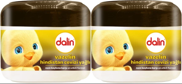 Dalin Vazelin 100ML Hindistan Cevizi Yağlı (2 Li Set)