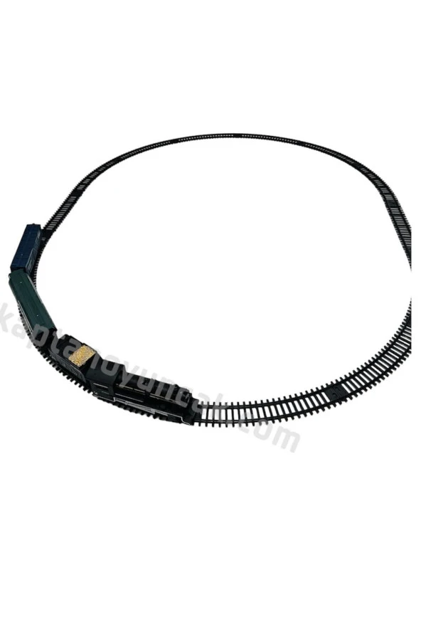 Sesli Işıklı Kara Tren 18 Parça - 4