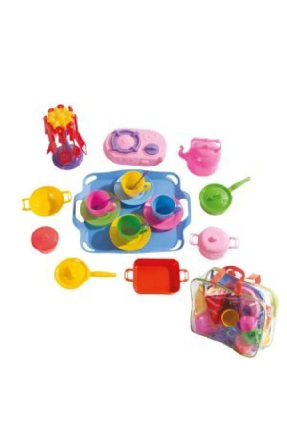 Büyük Çay Seti El Çantalı , Mutfak Seti , Mutfak Y058