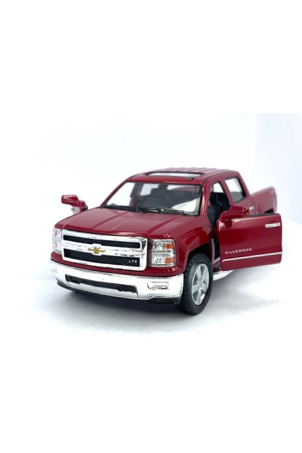 2014 Chevrolet Silverado Çek Bırak 5inch. 1:46 Lisanslı Model Araba, Oyuncak Araba