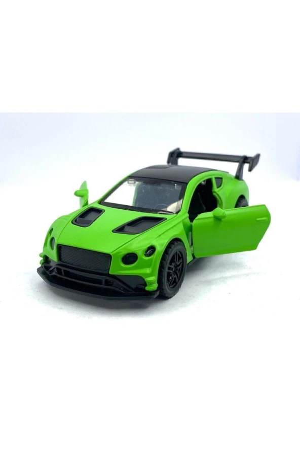 Die Cast Rüzgarlıklı Spor Metal  Yeşil Çek Bırak Araba