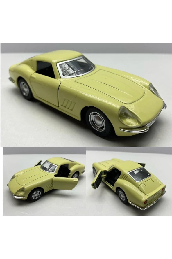 Diecast Metal Oyuncak Araba Klasik Araba 12 Cm Çek Bırak Model Araba 1:32 Ölçek