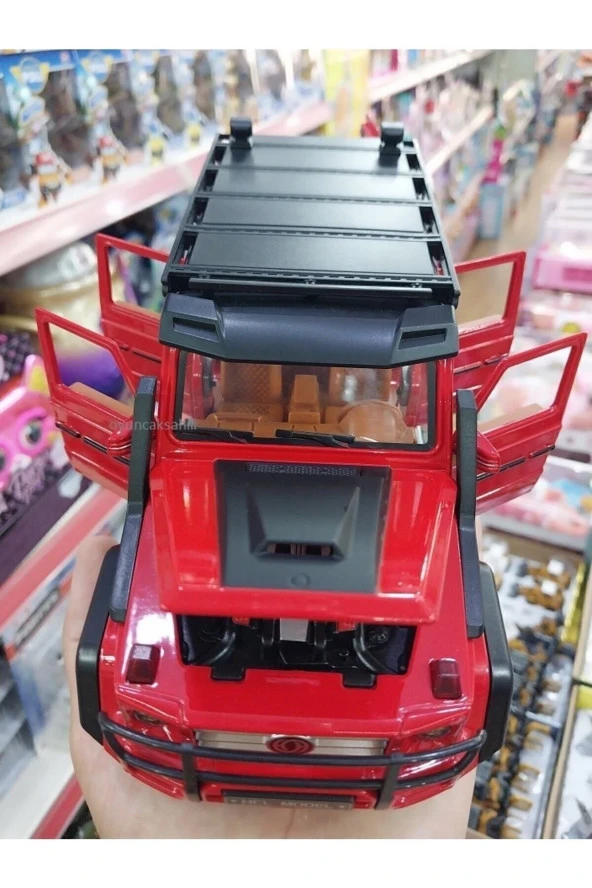 G65 Jıp Dıecast Metal 1.24 Koleksiyon Model G63 Model Araba - 2