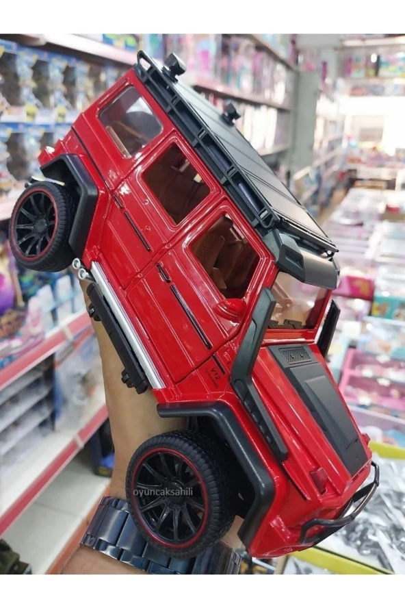 G65 Jıp Dıecast Metal 1.24 Koleksiyon Model G63 Model Araba - 3