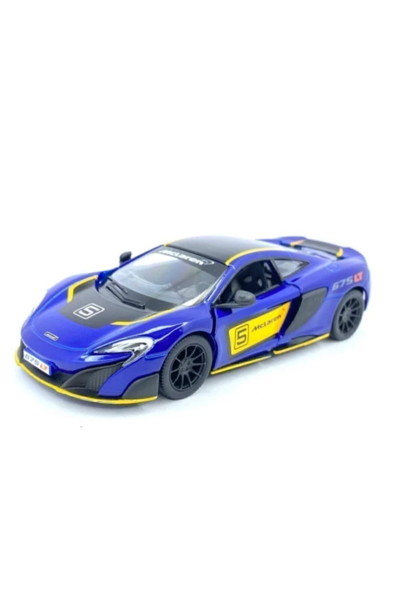 Mclaren 675lt (modifiyeli) - Çek Bırak 5inch. Lisanslı Model Araba, Oyuncak Araba 1:36