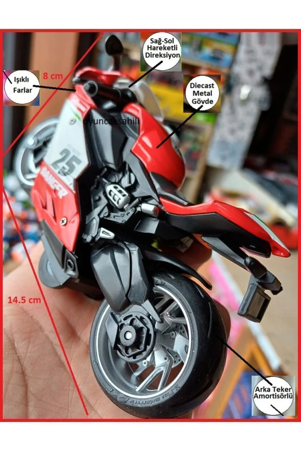 Motor Kawasaki 2R ZX10R Tarzı Motorsiklet Metal ışık Ses Efekt Koleksiyon Model Oyuncak Motosiklet