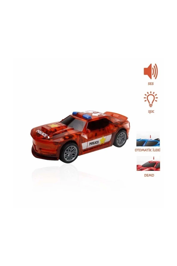 Pd88-06 Sesli Ve Işıklı Hareketli Polis - 2