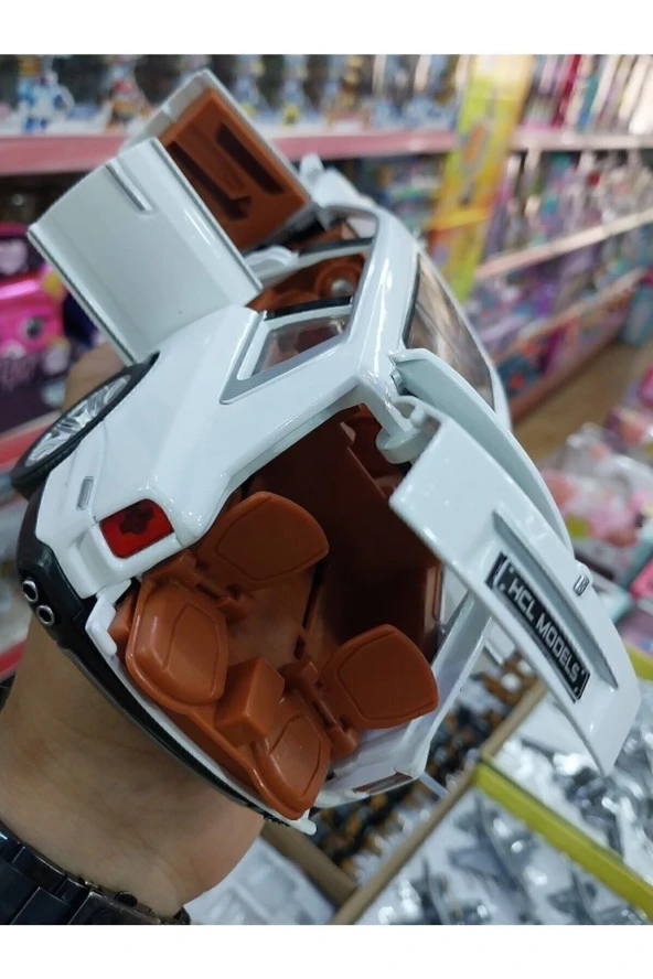 Rolls Royce  Cullınan Dıecast Beyaz Metal 1.24 Koleksiyon Model Işıklı Sesli Far Araba - 3