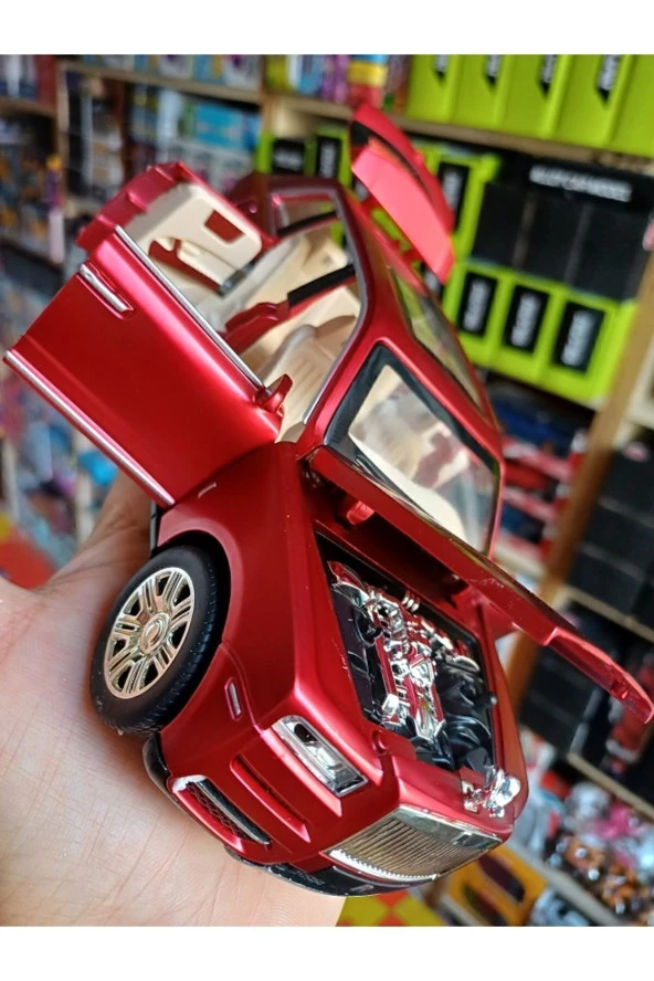 Rolls Royce Cullinan Dıecast 1.24 Metal Araba 6 Kapı Bagaj Kaput Açılır Far Ve Stop Yanar - 3